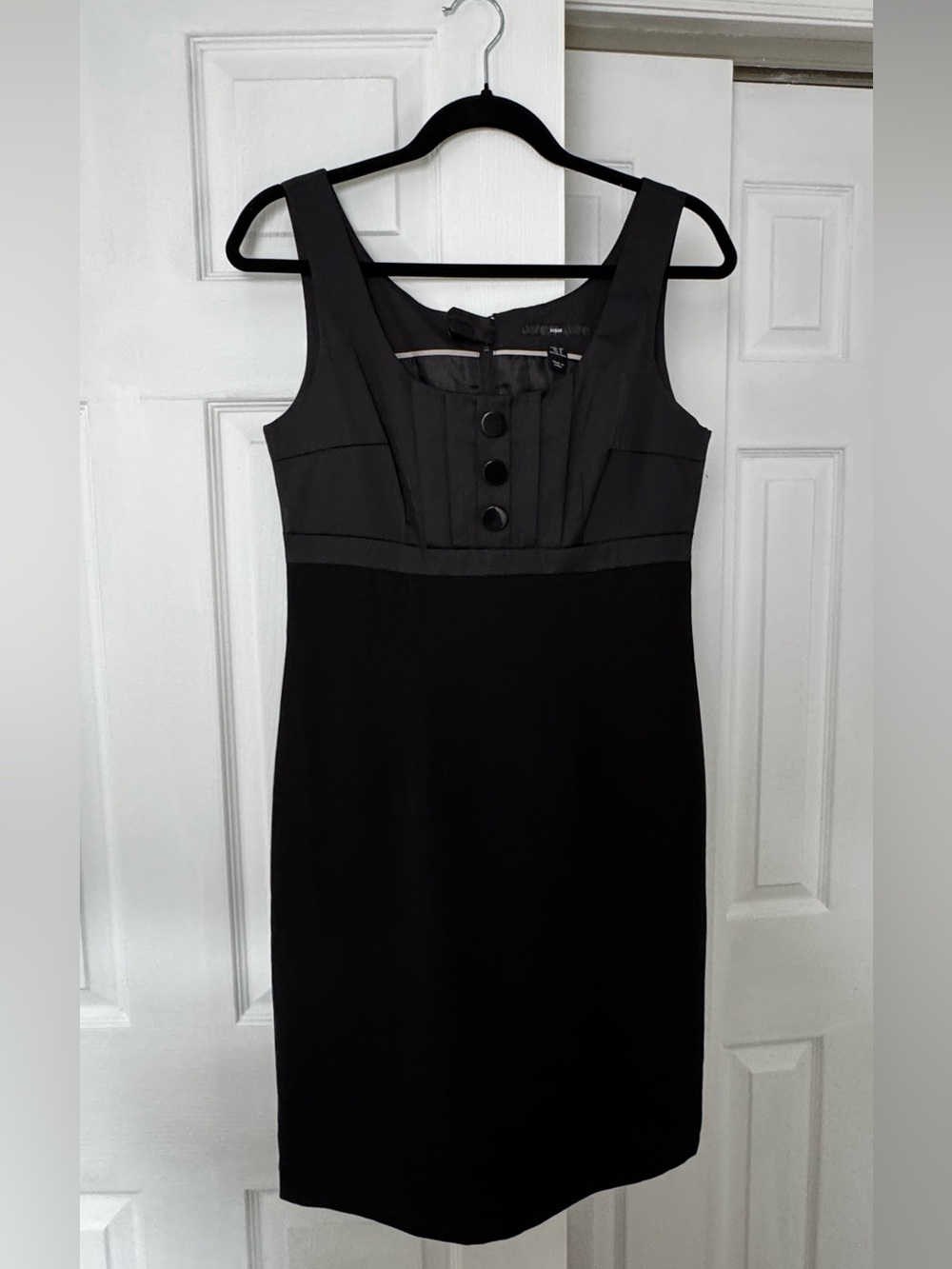 Classic H&M Black Sleeveless Sheath Dress